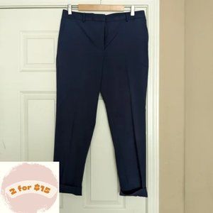 Navy Blue Ankle Pants
